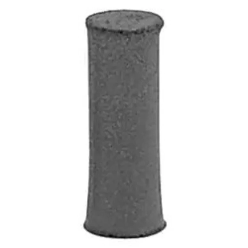 Rubberized Abrasive Points, 100 Piece Set, Max. 24,000 RPM, Coarse Grade, Code 60, Cylinder, 1/4 Diameter, 7/8 Length...